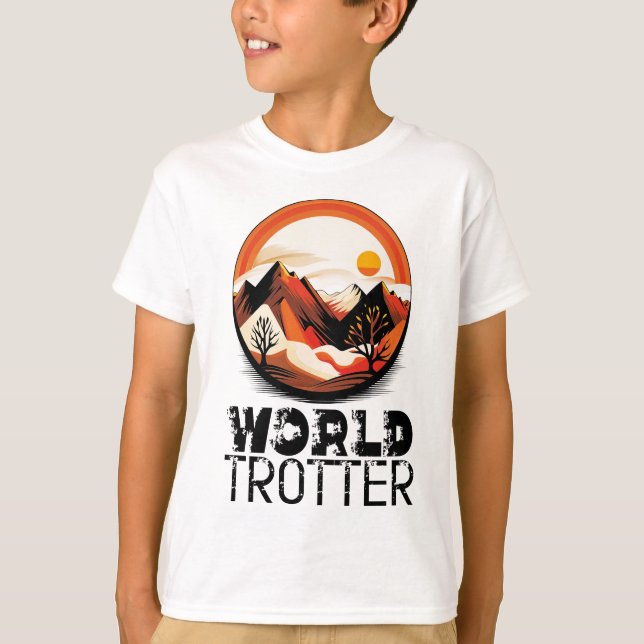 World Trotter - Horizon Adventure T-Shirt (Front)