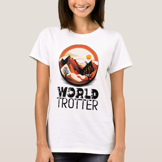 World Trotter - Horizon Adventure T-Shirt (Front)