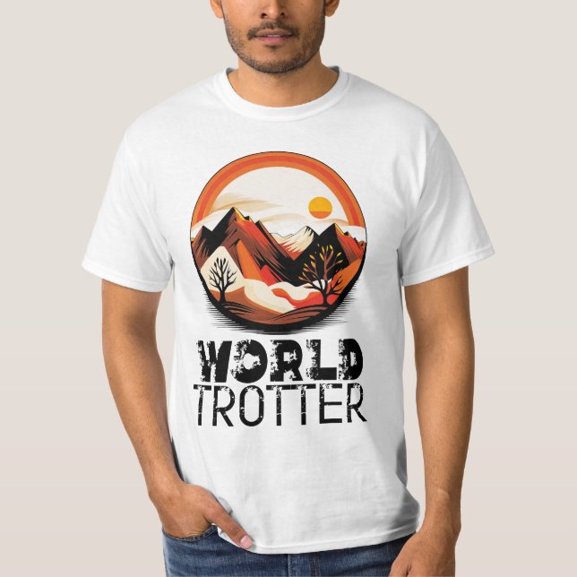 World Trotter - Horizon Adventure T-Shirt (Front)