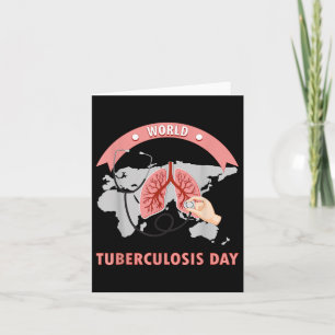 World Tuberculosis Day Funny Health Awareness Day  Card