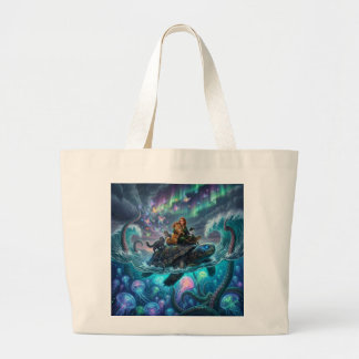 world turtle large tote bag