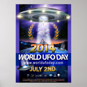 World UFO Day 2014 Poster