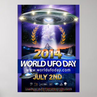 World UFO Day 2014 Poster