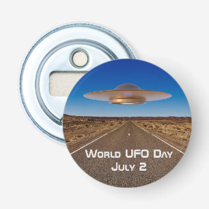 World UFO Day Bottle Opener