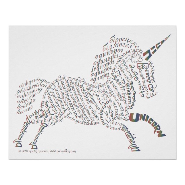 World Unicorn Poster (Front)