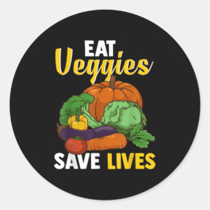 world vegan day-happy world vegan day-the future i classic round sticker