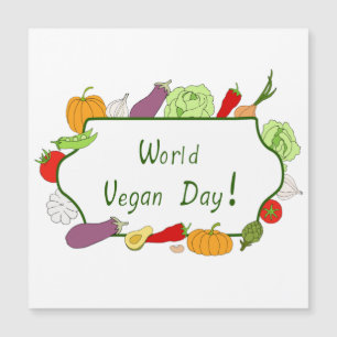World Vegetarian Day Minimalist Cute    