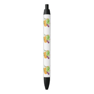 World Vegetarian Day Minimalist Cute Black Ink Pen