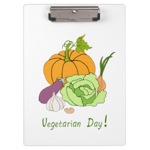 World Vegetarian Day Minimalist Cute    Clipboard