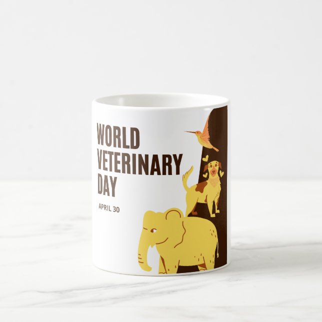 World Veterinary Day Coffee Mug (Center)