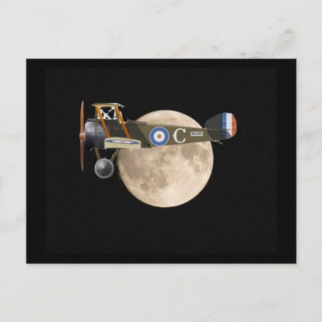 WORLD WAR 1 AIRCRAFT POSTCARD (Front)