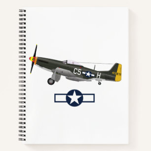 World War 2 American Airplanes Notebook