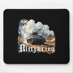 World War 2 Blitzkrieg  Mouse Mat