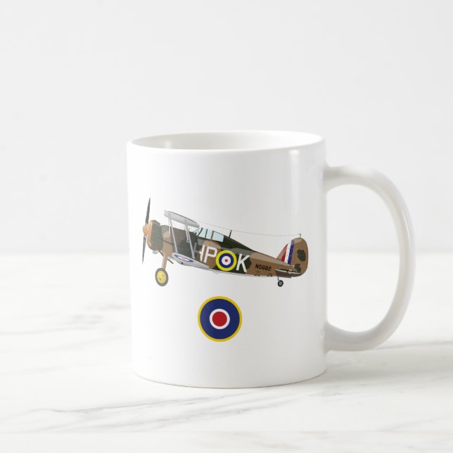 World War 2 British Aeroplanes Coffee Mug (Right)