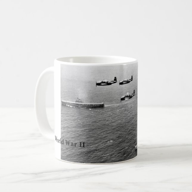 World War 2 Coffee Mug (Front Left)