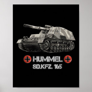 World War 2 German Self Propelled Artillery Hummel Poster