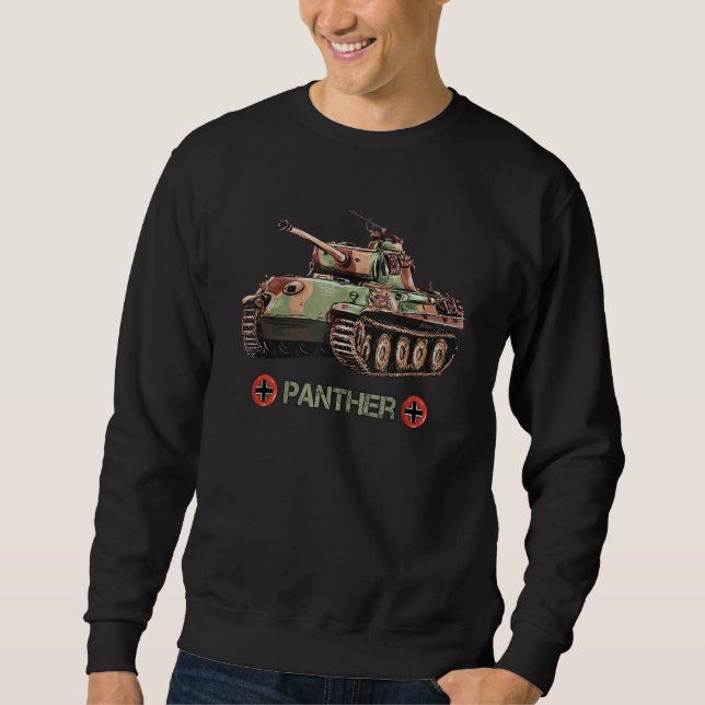 World War 2 German Tank Panther gift  Tee (Front)