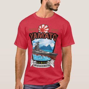 World War 2 Japanese Naval Battleship Yamato T-Shirt