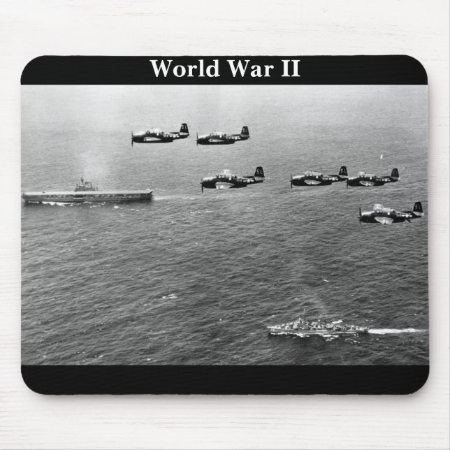 World War 2 Mouse Mat (Front)