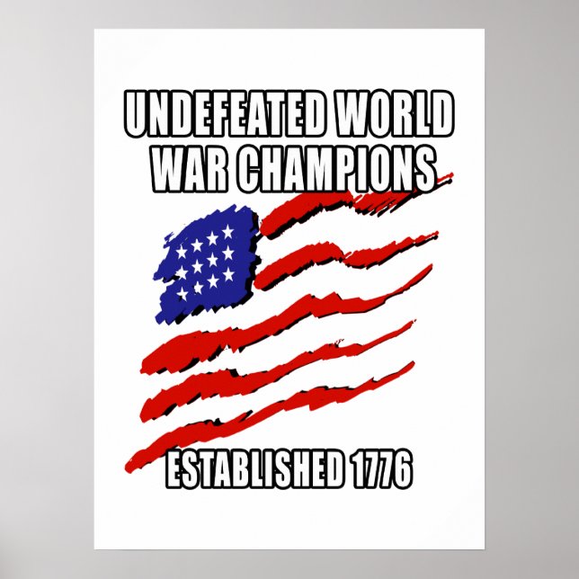 World War Champions Poster (Front)