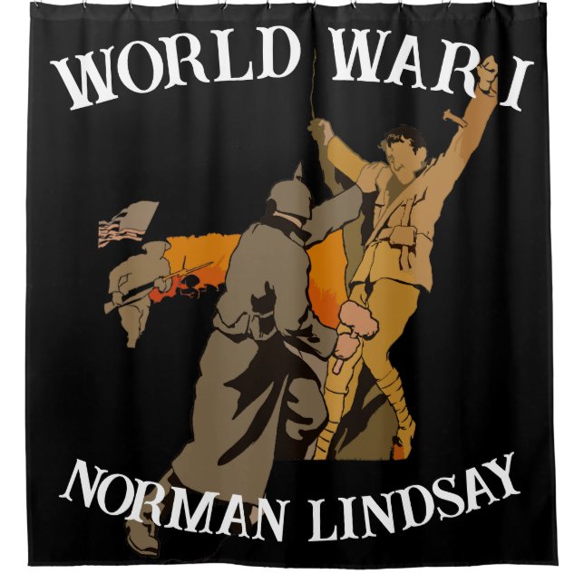 WORLD WAR I 2024 2025 2026 2027 2028 2029 SHOWER CURTAIN (Front)
