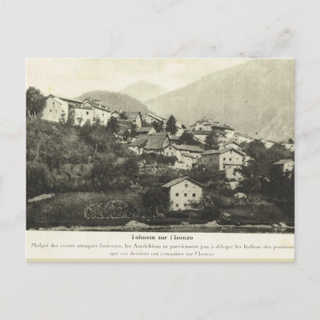 World War I, Austrian town Postcard (Front)