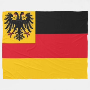 WORLD WAR I GERMAN FLAG FLEECE BLANKET