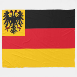 WORLD WAR I GERMAN FLAG FLEECE BLANKET
