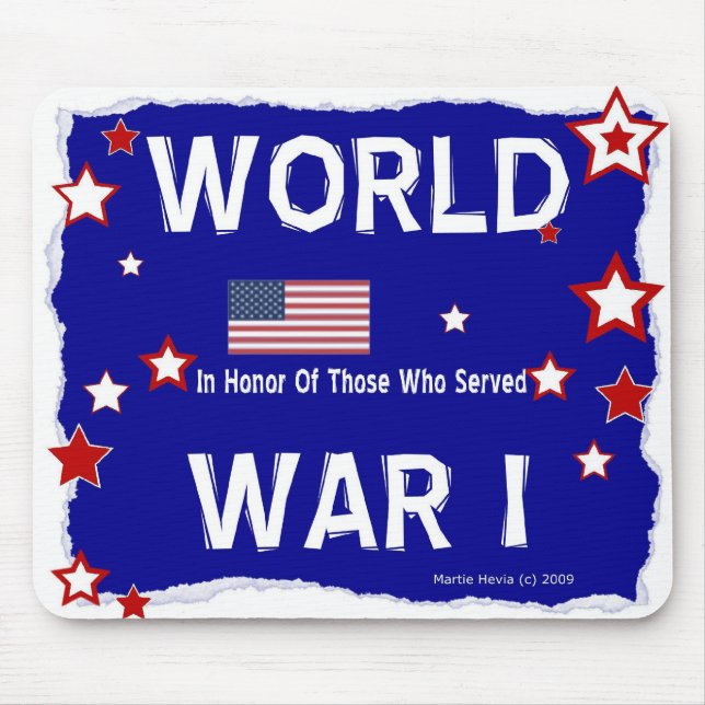 World War I - In Honour - Mousepad (Front)