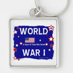 World War I Vets - In Honour Key Ring