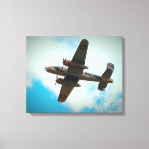 World War II Bomber Canvas Print