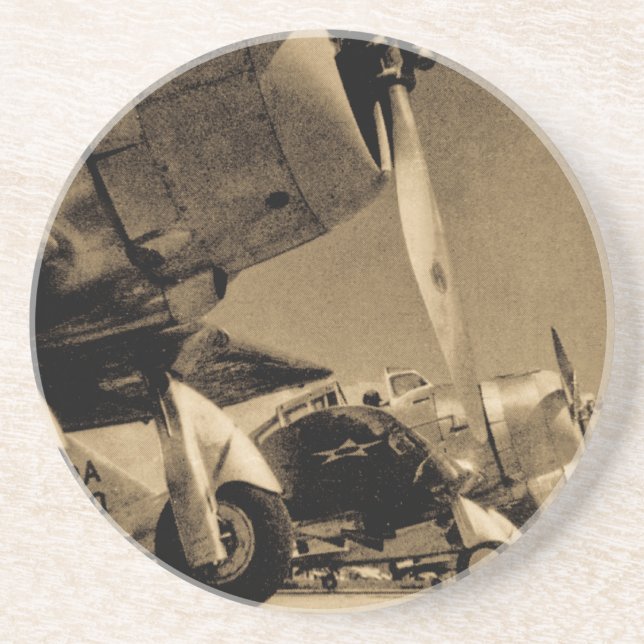 World War II Douglas SBD Dauntless Bomber Planes Coaster (Front)