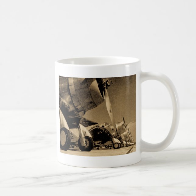 World War II Douglas SBD Dauntless Bomber Planes Coffee Mug (Right)