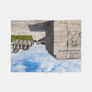 World War II Memorial Fleece Blanket