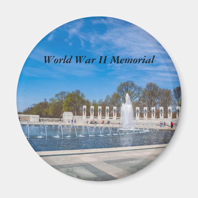 World War II Memorial Magnet (Front)