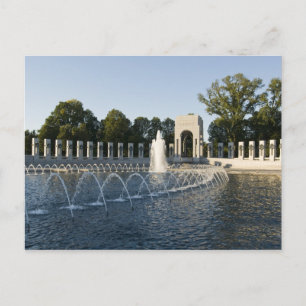 World War II Memorial Postcard