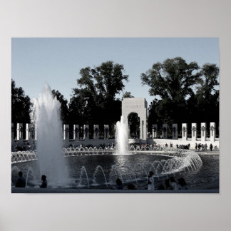 World War II Memorial Poster