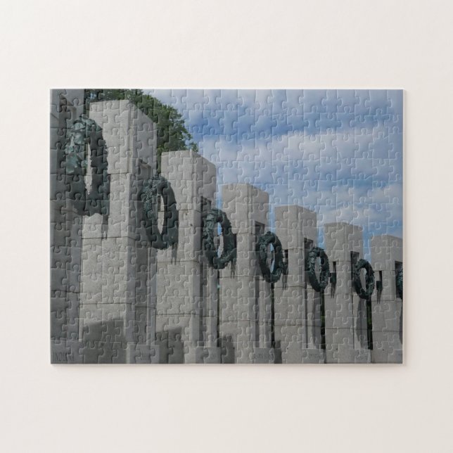 World War II Memorial Wreaths I Jigsaw Puzzle (Horizontal)