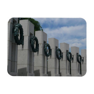 World War II Memorial Wreaths I Magnet