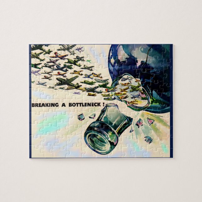 World War II military aviation breaking bottleneck Jigsaw Puzzle (Horizontal)