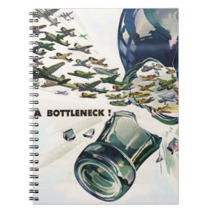 World War II military aviation breaking bottleneck Notebook
