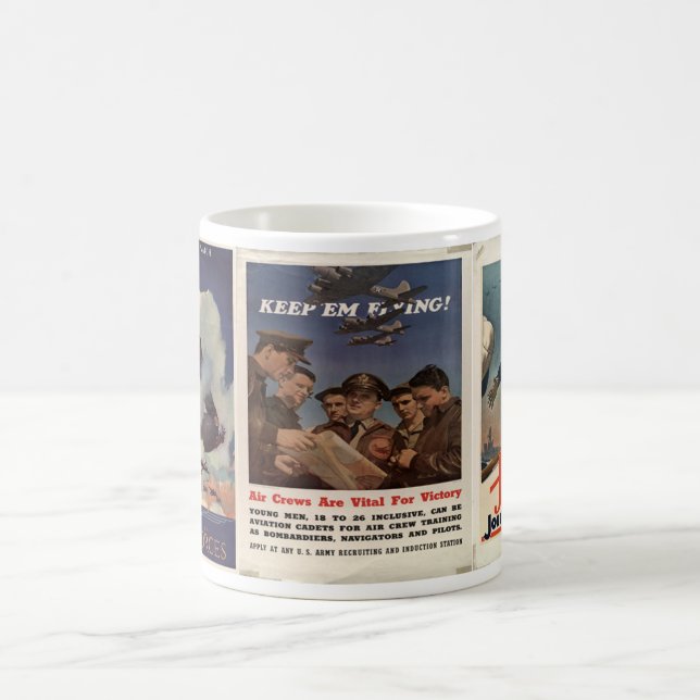 World War II Mugs (Center)