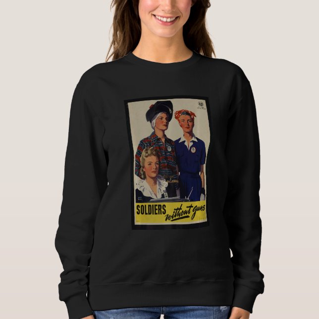 World War Ii Women Sweatshirt (Front)