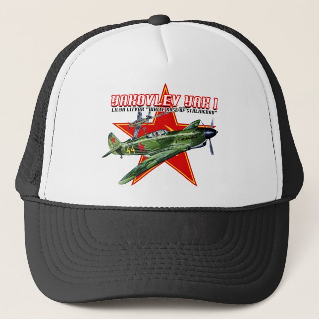WORLD WAR II YAK-1 AIRPLANE HAT (Front)