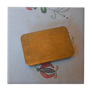 World War One Christmas Tin Tile