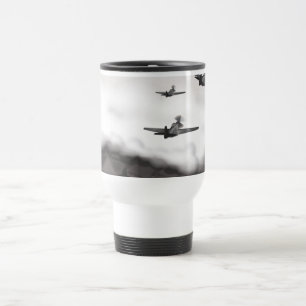 World War Two Aeroplanes Travel Mug