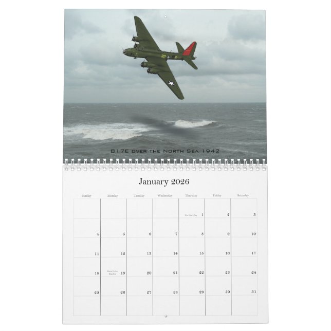 World War Two Aircraft Calender 2011 Calendar (Jan 2026)
