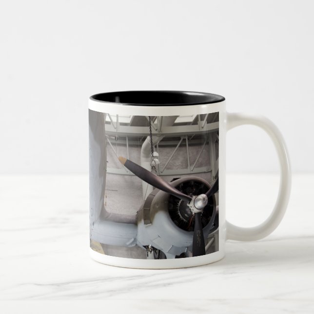 World War Two C-47 Dakota transport aircraft, Two-Tone Coffee Mug (Right)