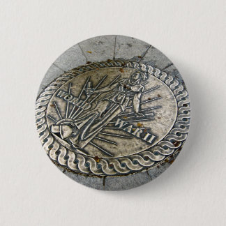 World War Two Emblem, Washington D.C. 6 Cm Round Badge