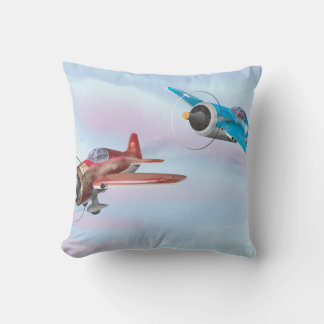 World War Two Fighter Aircraft Cushion